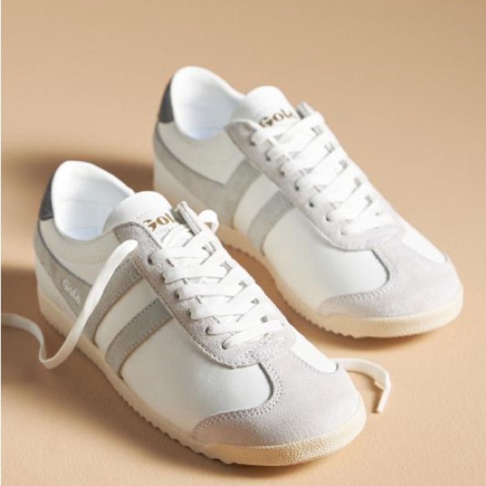 Gola Classic White, Gray, Soft Blue Trainers
